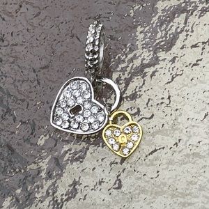 Heart charms Valentines Day NEW